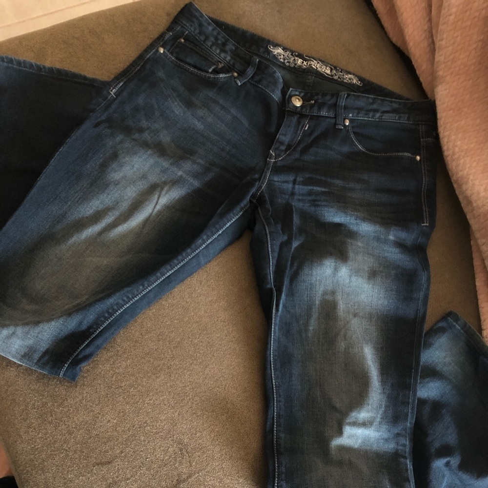 Express boot cut Stella low rise jean